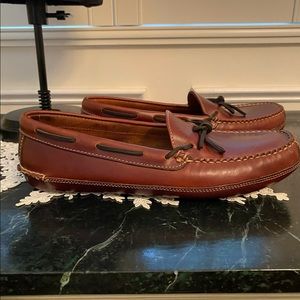 Men's Leather Double-Sole Slippers, Leather-Lined